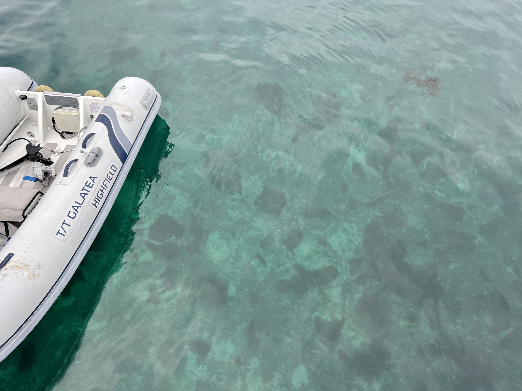 Just over 20 feet to the bottom here. Amazingly clear.